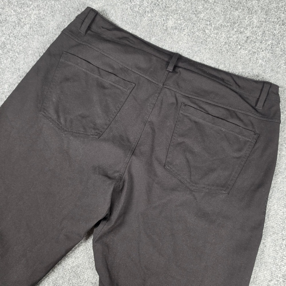 BYLT Everyday Pant 2.0 Mens 38 Black Slim Fit Stretch Performance Trousers